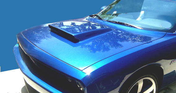 Fiberglass Boss Pack Hood 08-up Dodge Challenger Fiberglass Boss Pack Hood 08-up Dodge Challenger